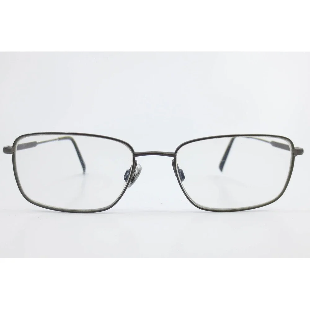 Mykita Perfection Eyeglasses Matte Brown Rectangular Metal Frame 53-17-145 38370